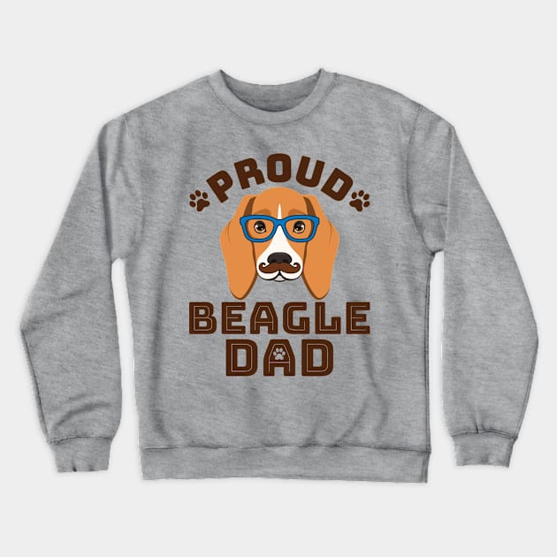 Beagle Shirt - Beagle Mom Crewneck Sweatshirt by redbarron